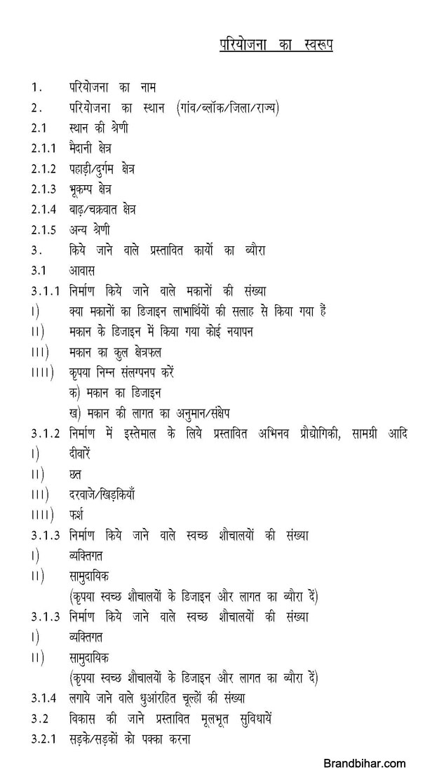 ग्रामीण आवास और पर्यावास विकास के लिये अभिनव कार्यक्रम प्रारुप